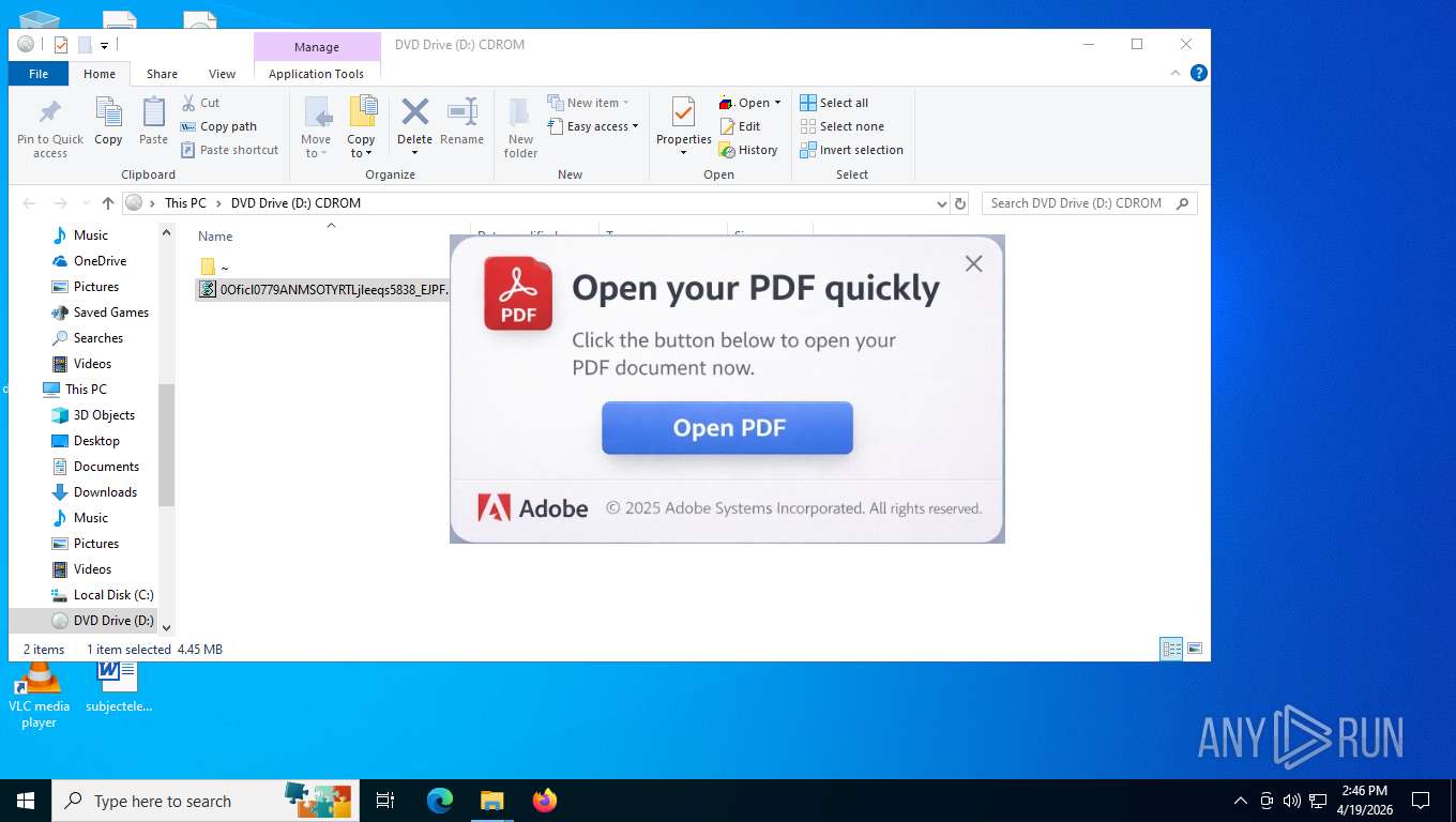 PDF file