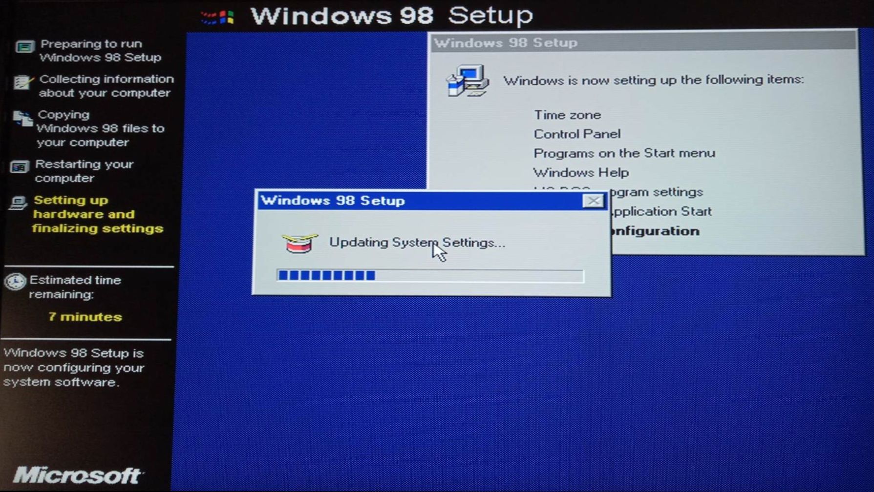 Installing Windows 98 SE
